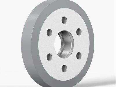 Why a polyurethane guide wheel offers better shock absorption than nylon