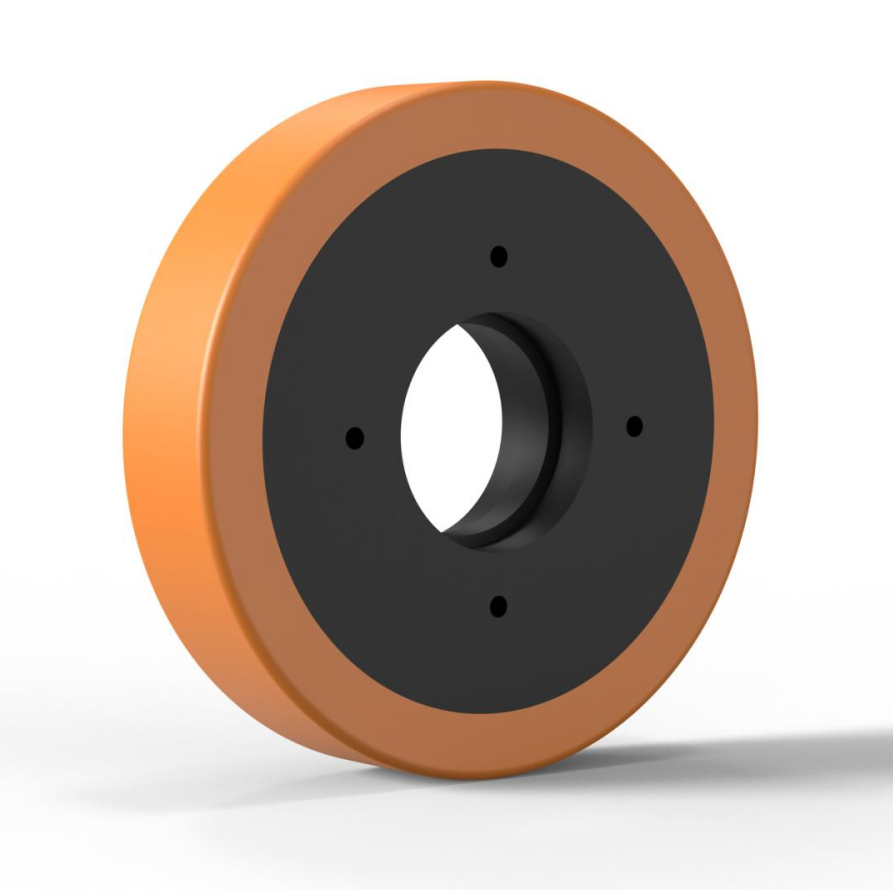 GEFN Series-Flanged Polyurethane Drive Wheel